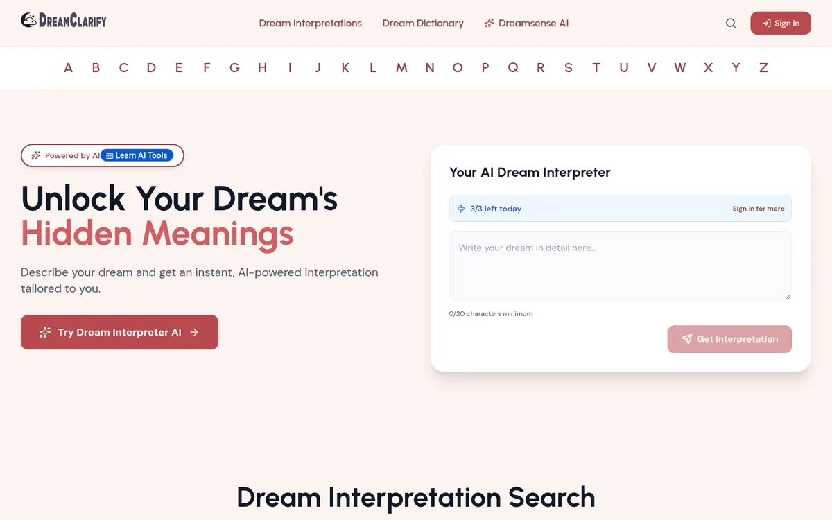 Dream Clarify