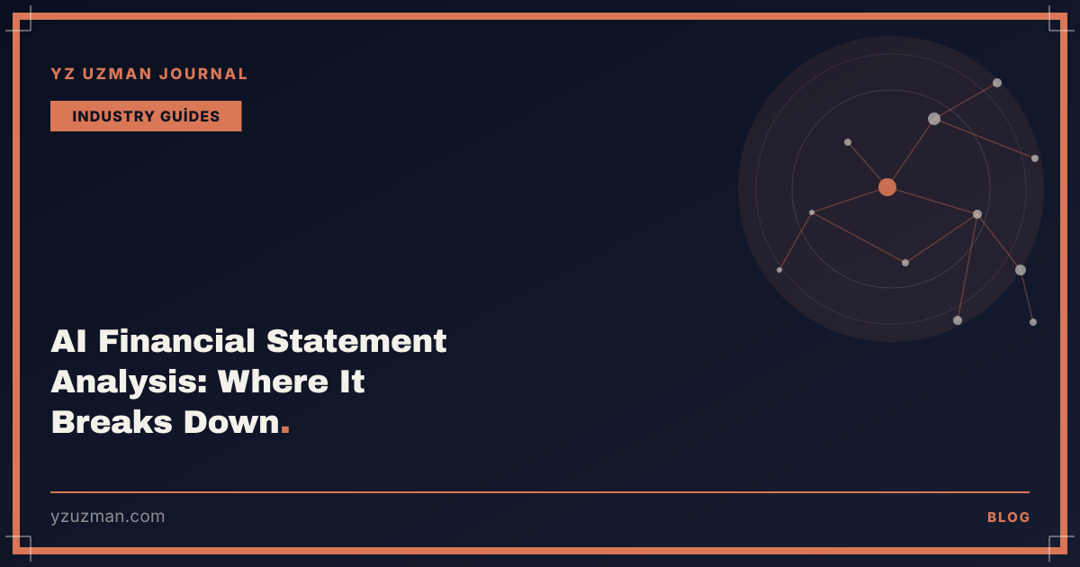 AI Financial Statement Analysis: Where It Breaks Down