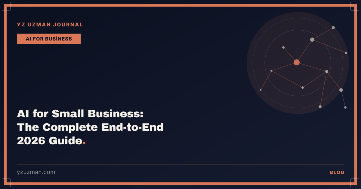 AI for Small Business: The Complete End-to-End 2026 Guide
