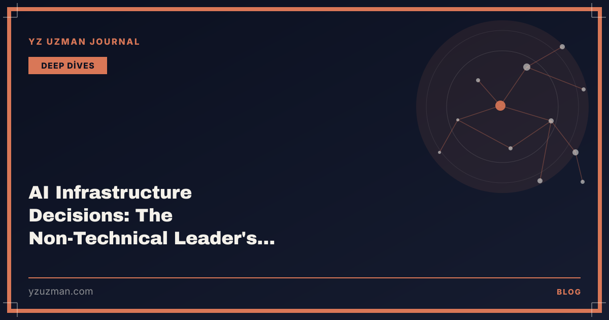 AI Infrastructure Decisions: The Non-Technical Leader's Guide
