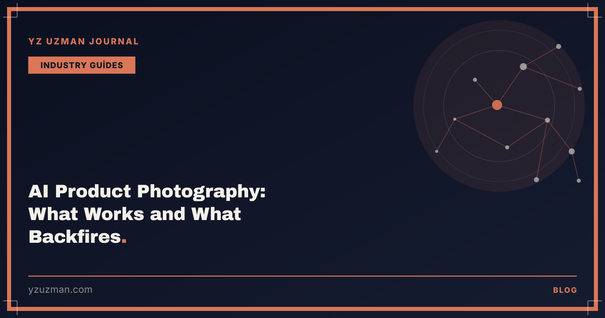 AI Product Photography: What Works and What Backfires