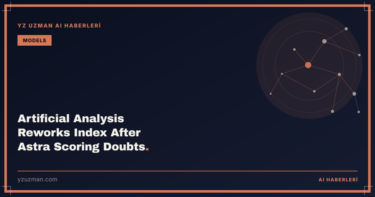 Artificial Analysis Reworks Index After Astra Scoring Doubts