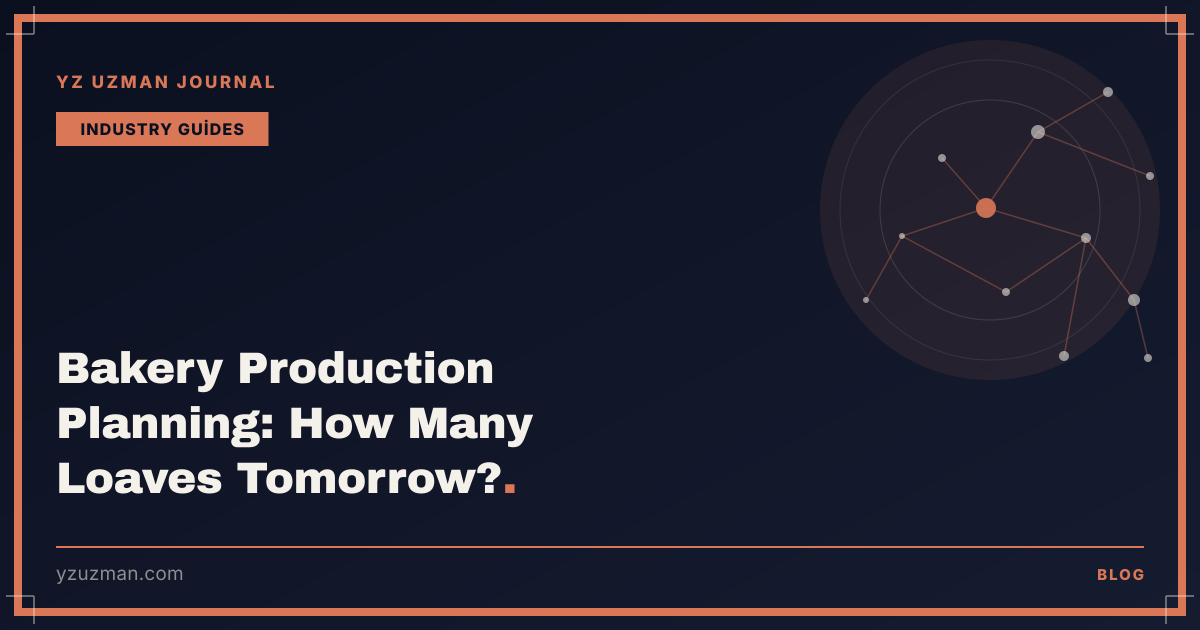 Bakery Production Planning: How Many Loaves Tomorrow?