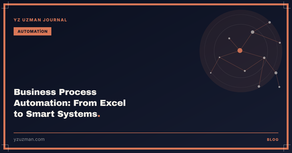 Business Process Automation: From Excel to Smart Systems