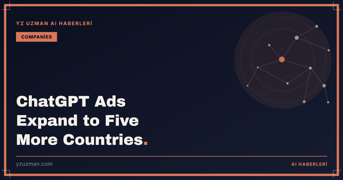 ChatGPT Ads Expand to Five More Countries