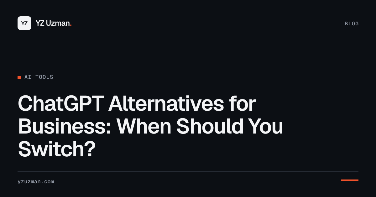 ChatGPT Alternatives for Business: When Should You Switch?