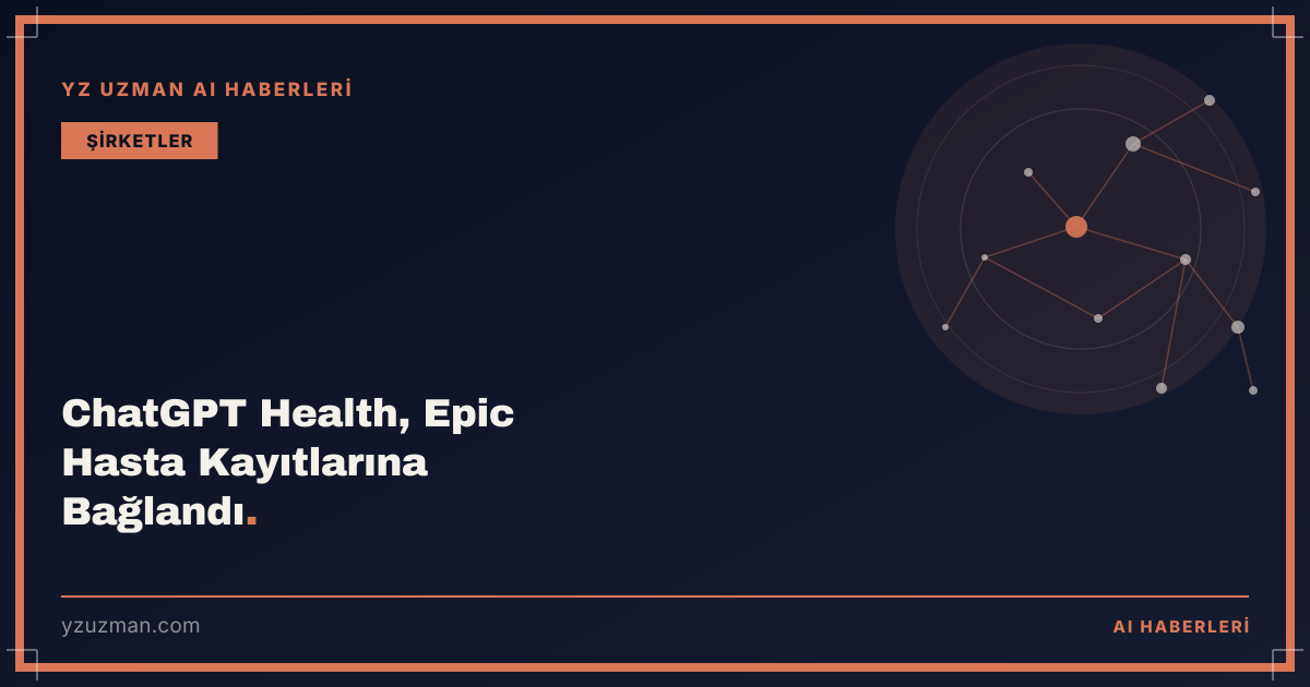 ChatGPT Health, Epic Hasta Kayıtlarına Bağlandı