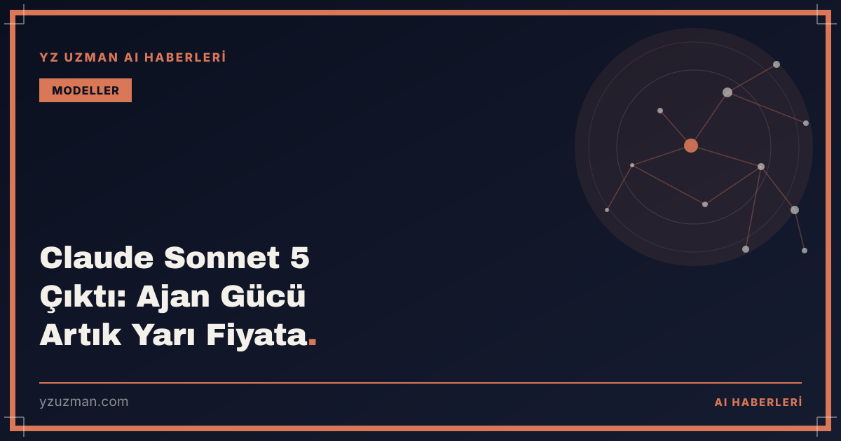 Claude Sonnet 5 Çıktı: Ajan Gücü Artık Yarı Fiyata