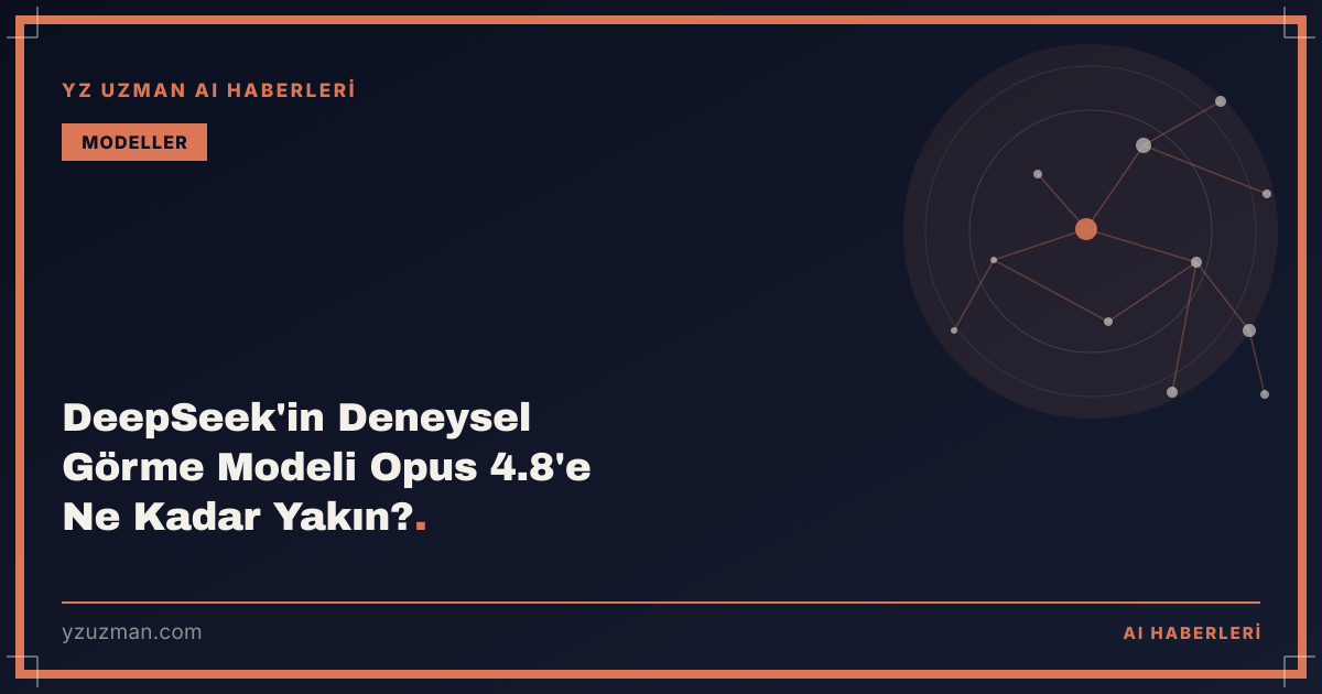 DeepSeek'in Deneysel Görme Modeli Opus 4.8'e Ne Kadar Yakın?