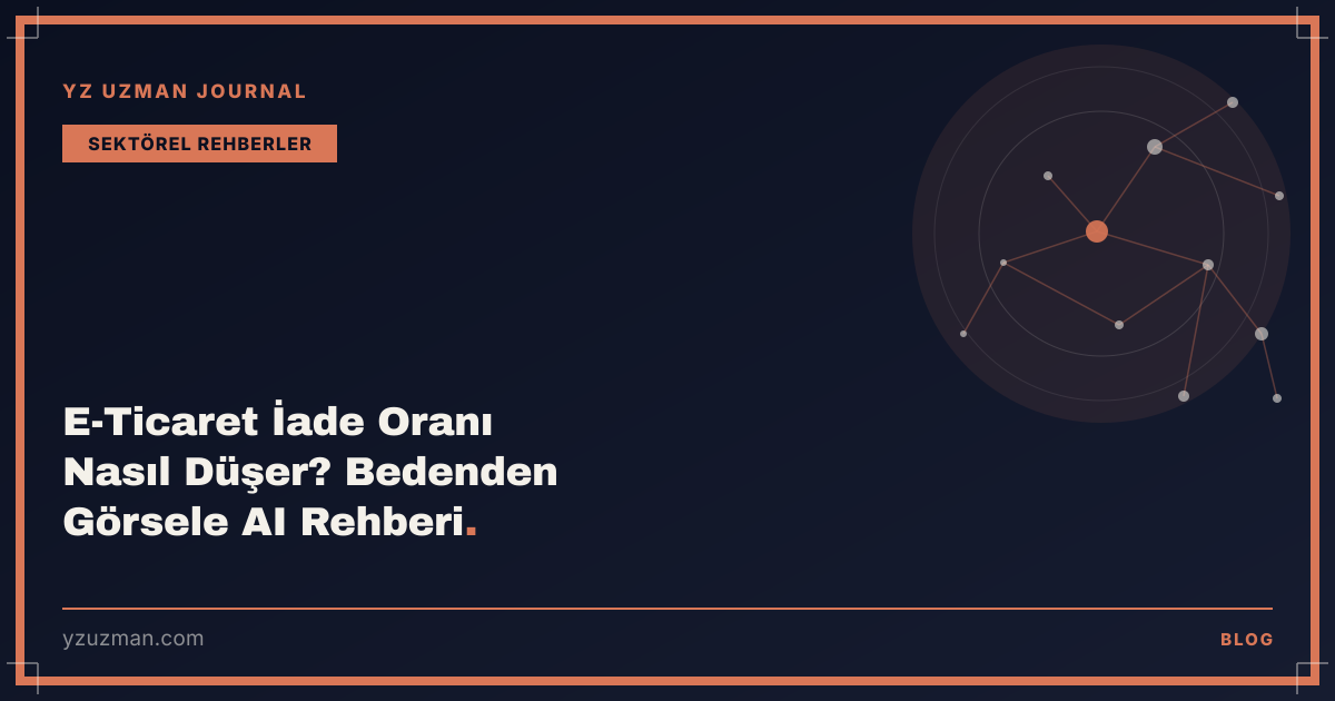 E-Ticaret İade Oranı Nasıl Düşer? Bedenden Görsele AI Rehberi