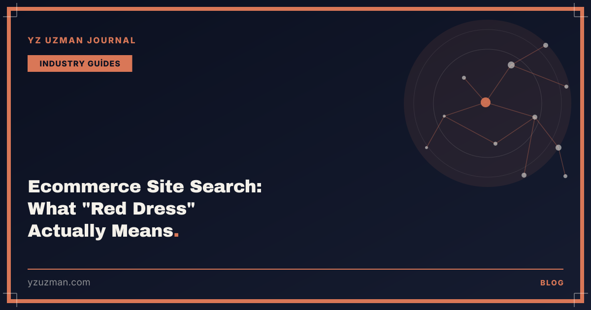 Ecommerce Site Search: What "Red Dress" Actually Means