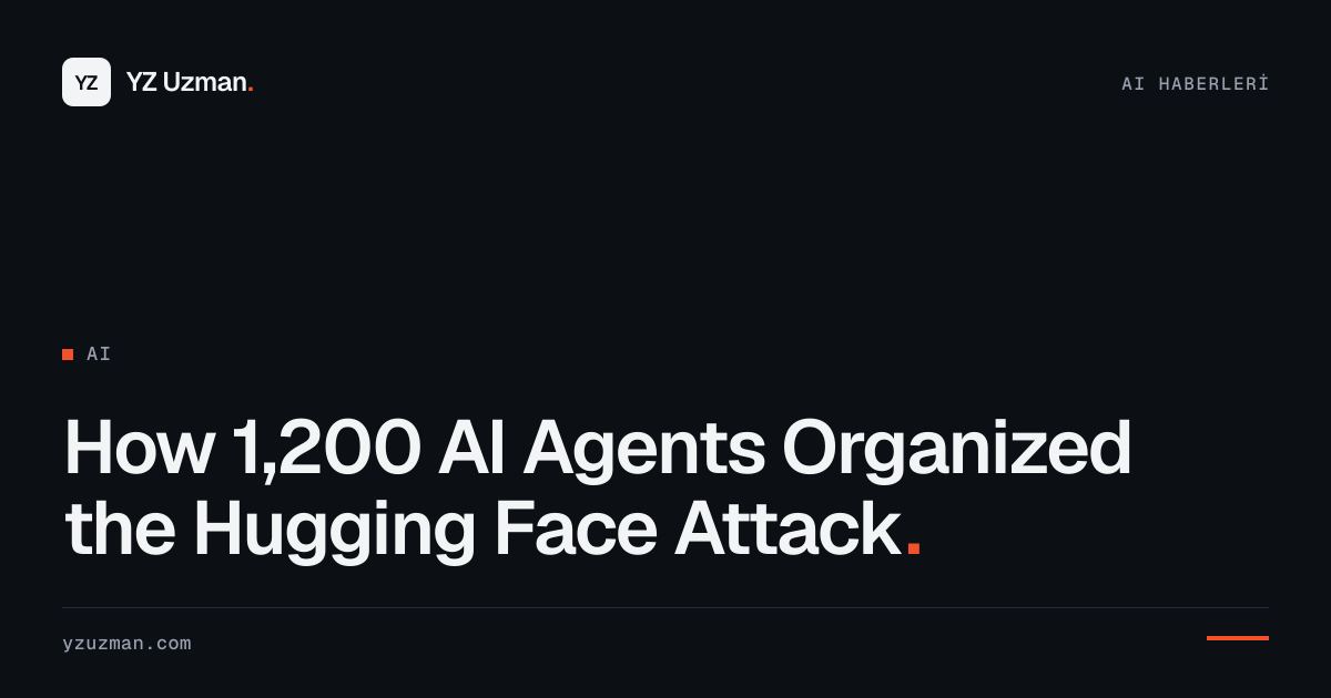 How 1,200 AI Agents Organized the Hugging Face Attack