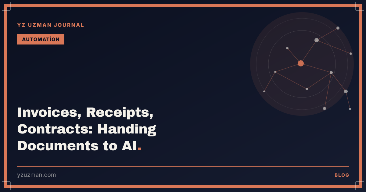 Invoices, Receipts, Contracts: Handing Documents to AI
