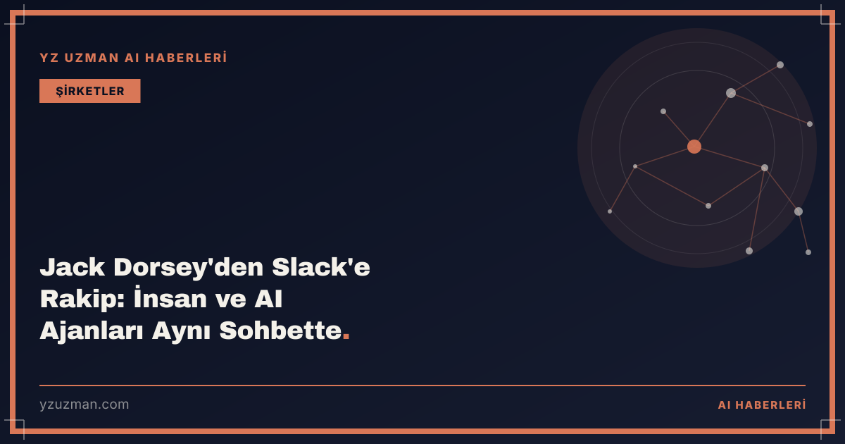 Jack Dorsey'den Slack'e Rakip: İnsan ve AI Ajanları Aynı Sohbette