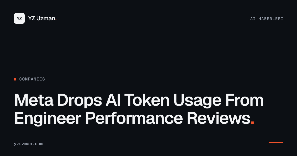 Meta Drops AI Token Usage From Engineer Performance Reviews