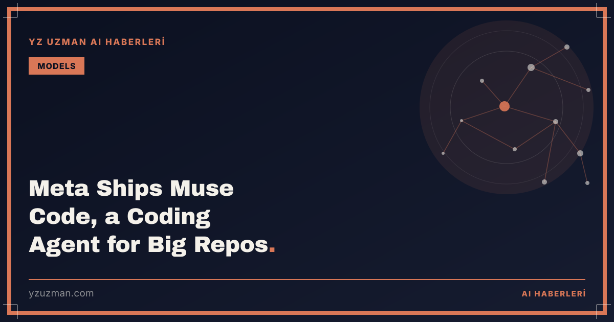 Meta Ships Muse Code, a Coding Agent for Big Repos