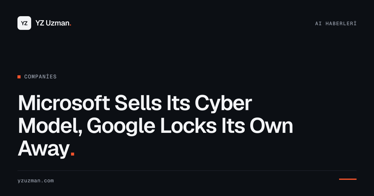Microsoft Sells Its Cyber Model, Google Locks Its Own Away