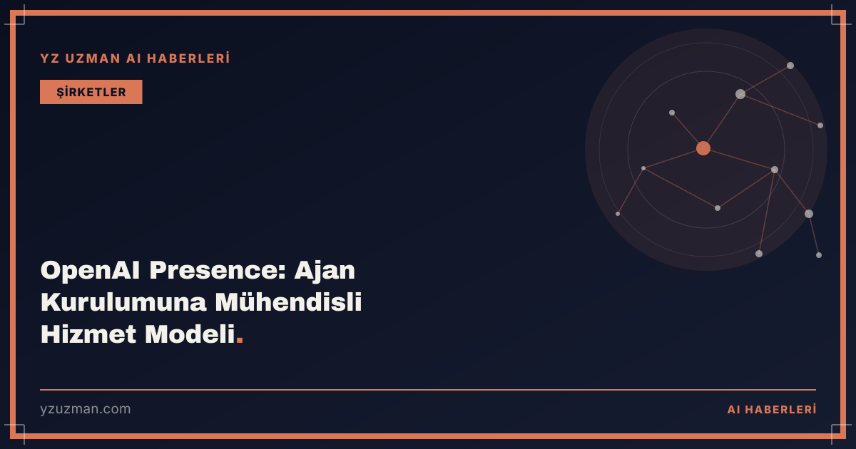 OpenAI Presence: Ajan Kurulumuna Mühendisli Hizmet Modeli