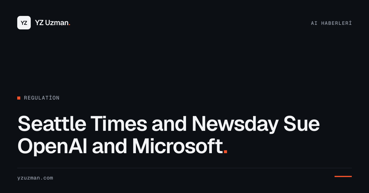 Seattle Times and Newsday Sue OpenAI and Microsoft
