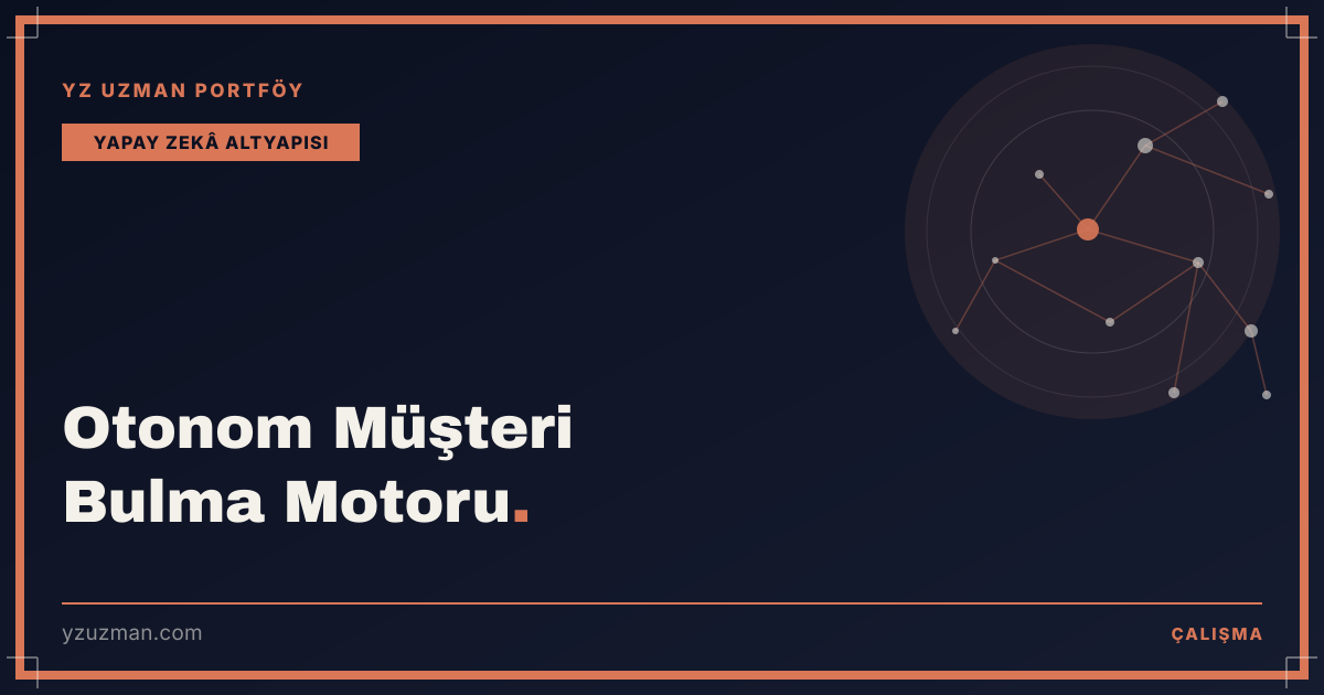 Otonom Müşteri Bulma Motoru